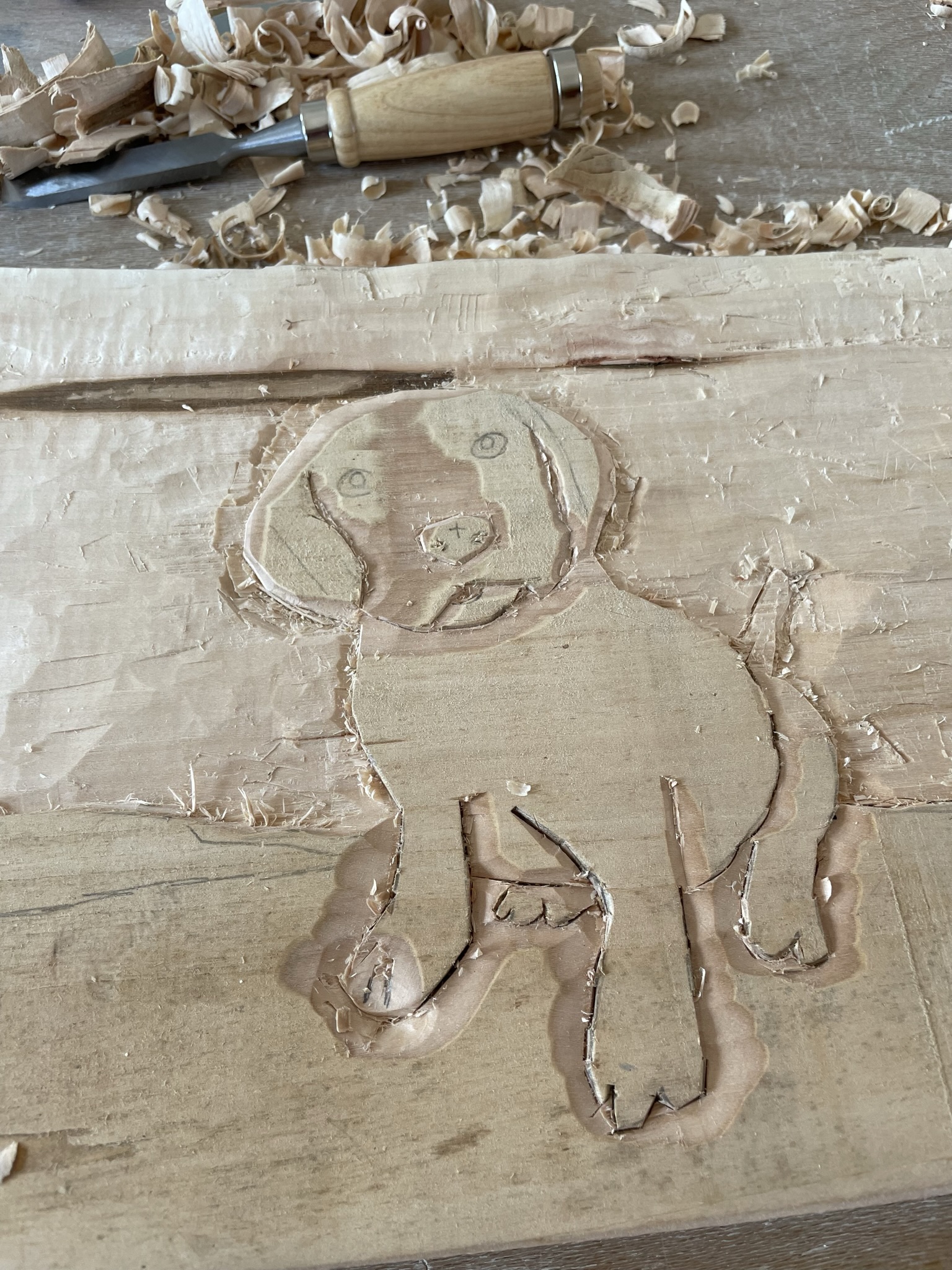 FERIENANGEBOT: Relief-Schnitzen