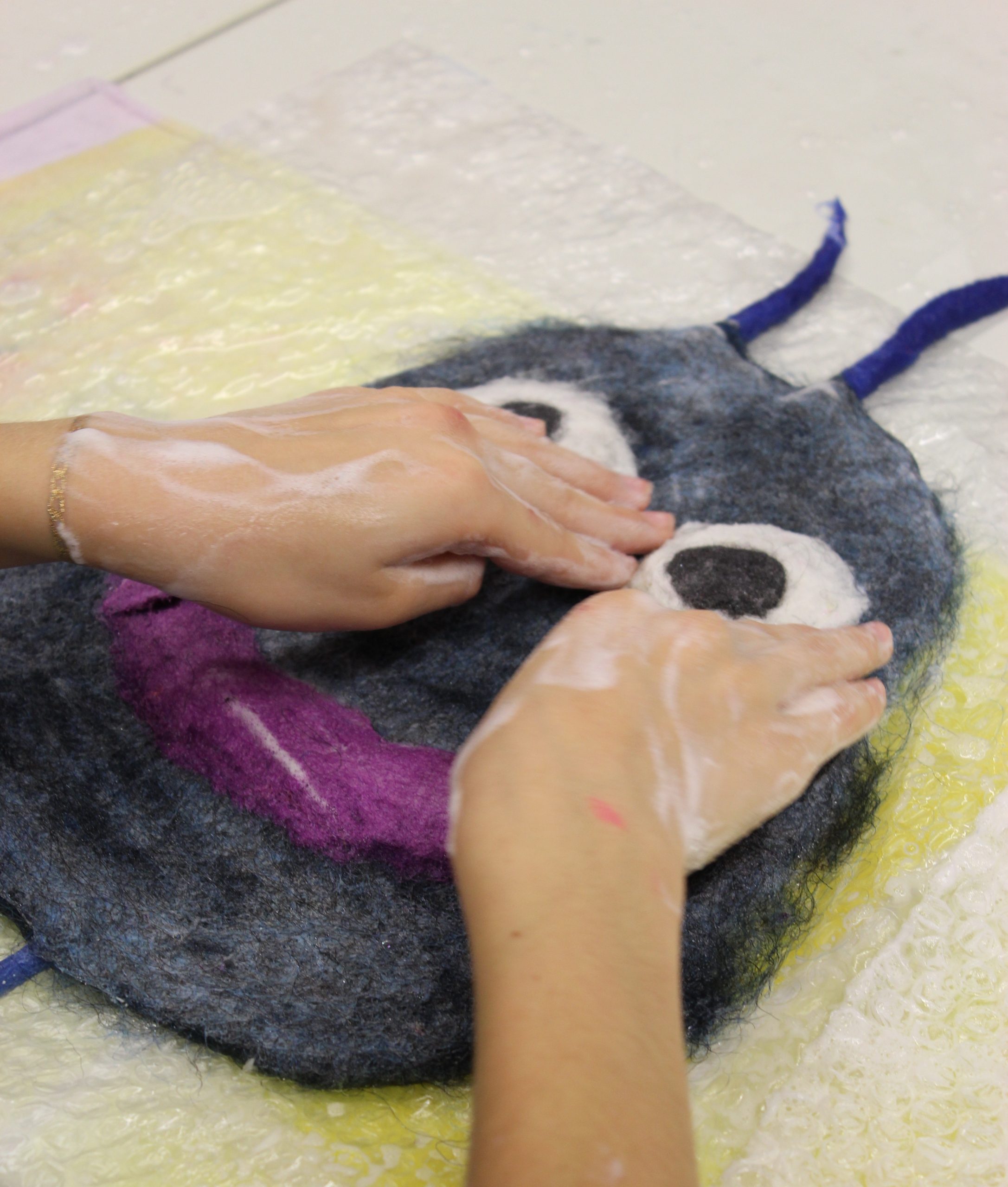 Wenn Wolle baden geht