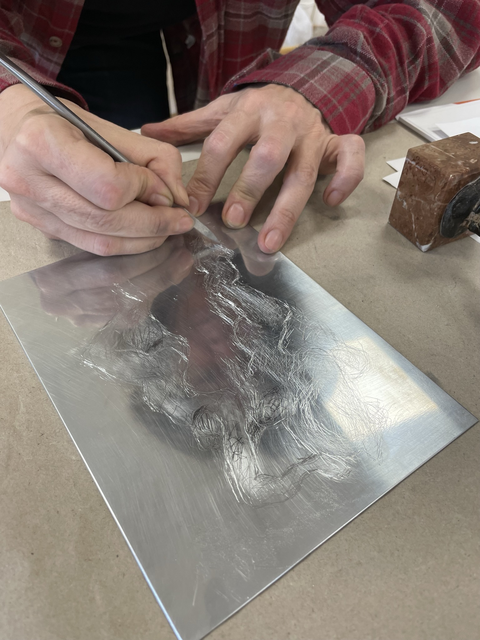 Druckwerkstatt - Kaltnadel