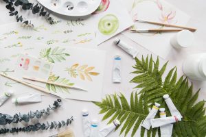 Tag des Ehrenamtes – Malen mit Naturmaterialien