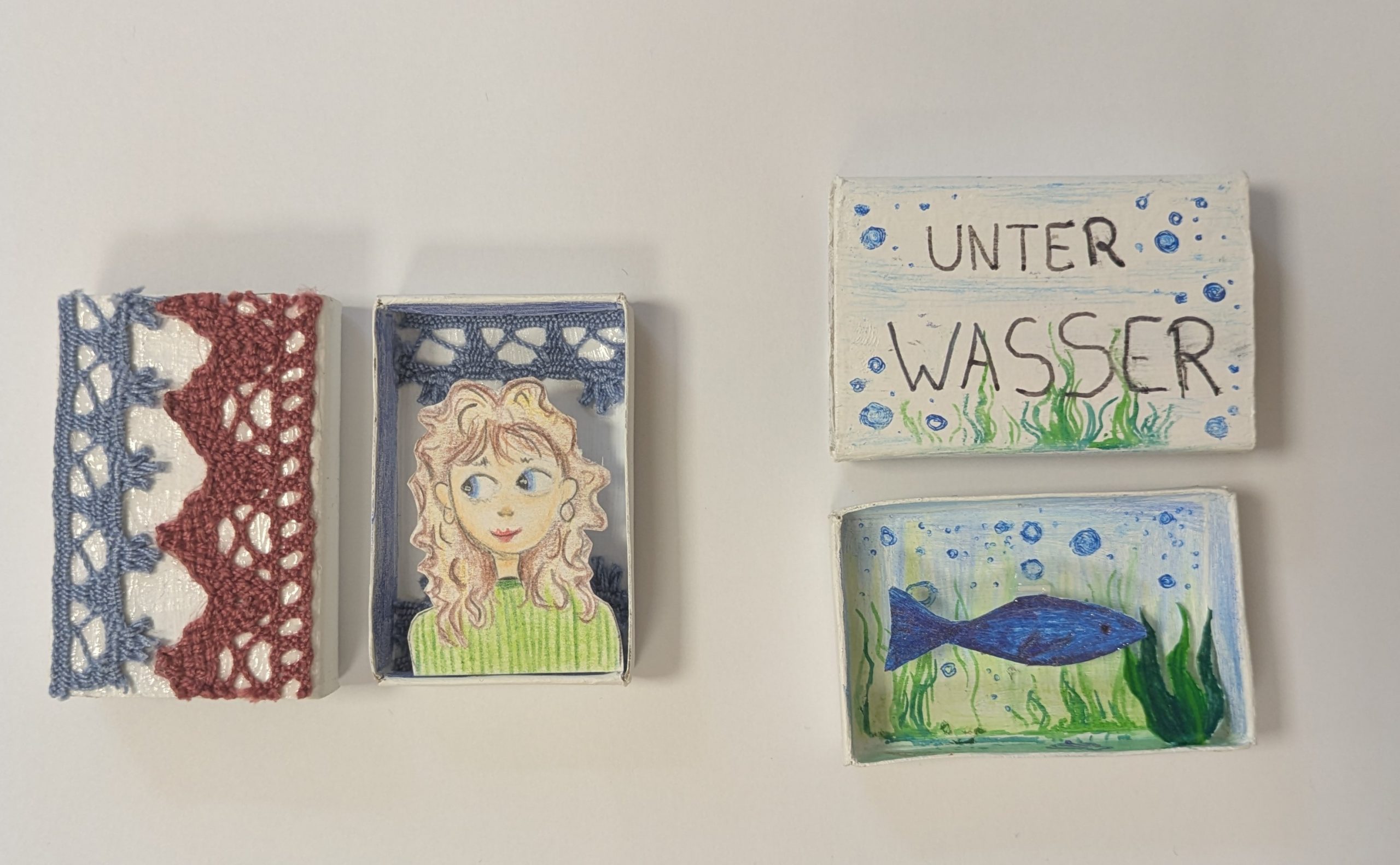 Weltkindertag - Bühnenbild in der Streichholzschachtel